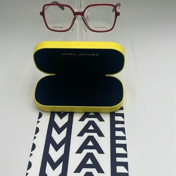 Marc Jacobs Red Glasses - Picture 2 of 13